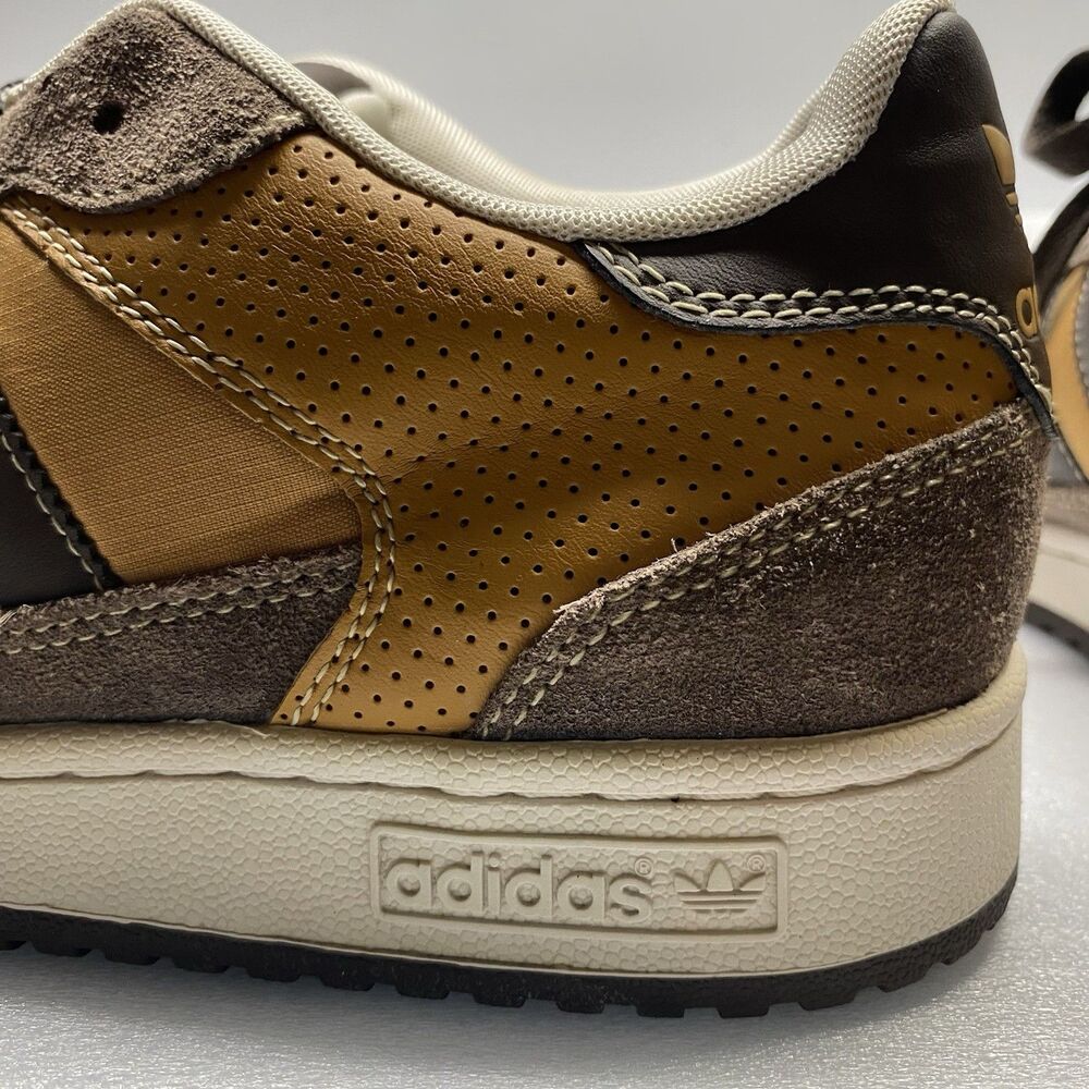 Adidas Daily 3.0 Skate Shoes Mens 11.5 Copper Brown Suede Sneakers - Picture 6 of 10